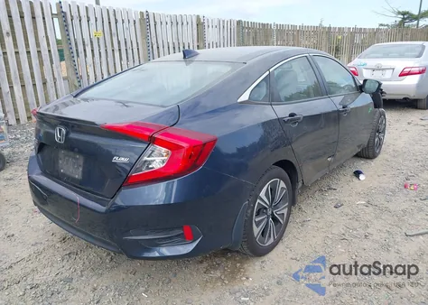 2017 Honda Civic Ex-L z USA, uszkodzony, nr VIN 2HGFC1F82HH640983